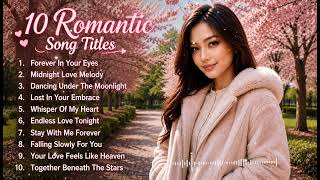 Midnight Dreams & Endless RomanceCherry Blossom Love Songs 2026: