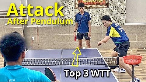 How to choose the best attack after the Forehand Pendulum serve