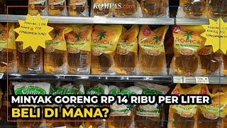 Harga Dipatok, Warga Borong Minyak Goreng Kemasan 1 liter