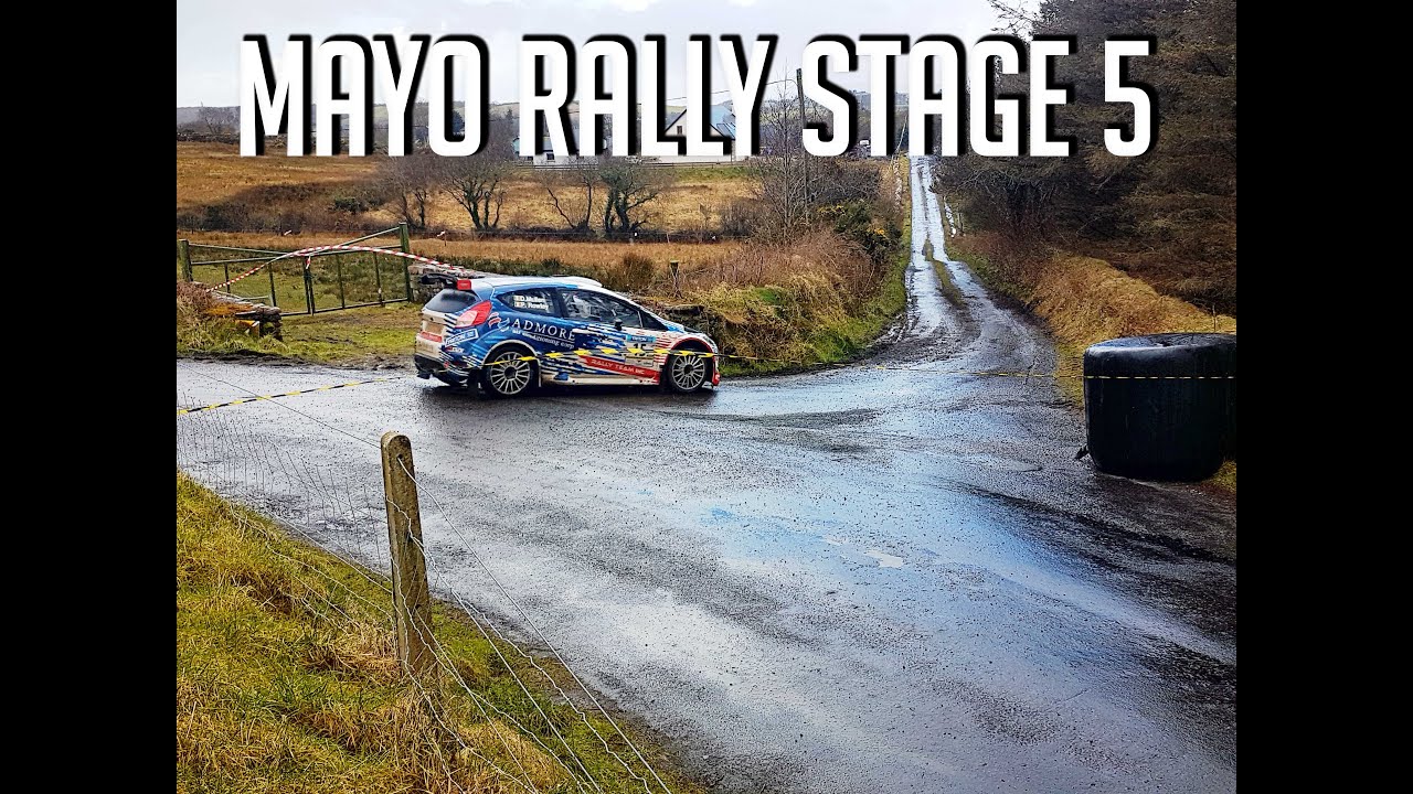 Mayo Rally Courses MAYO Rally 2020 stage 5 turn 16 (Triton Showers National Rally ...