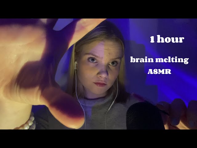 ASMR 1 HOUR spoolie on mic 😴 scratching & brushing 🤍