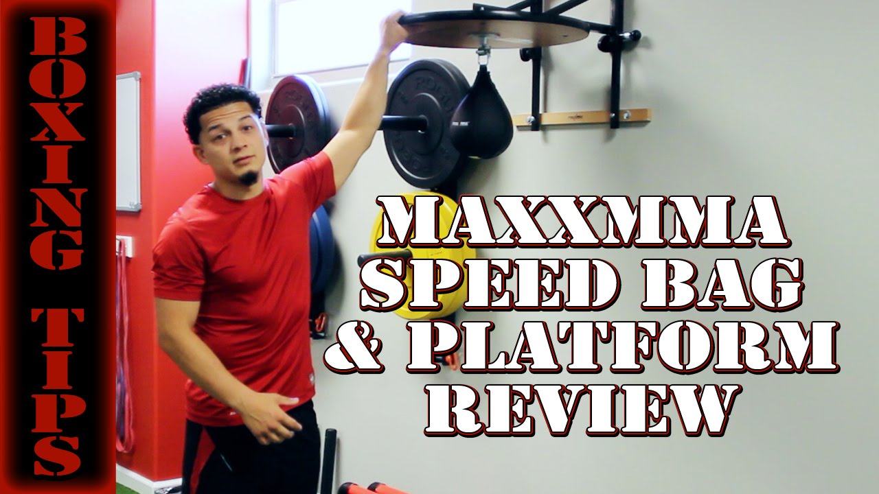 Maxxmma Speed Bag Installation
