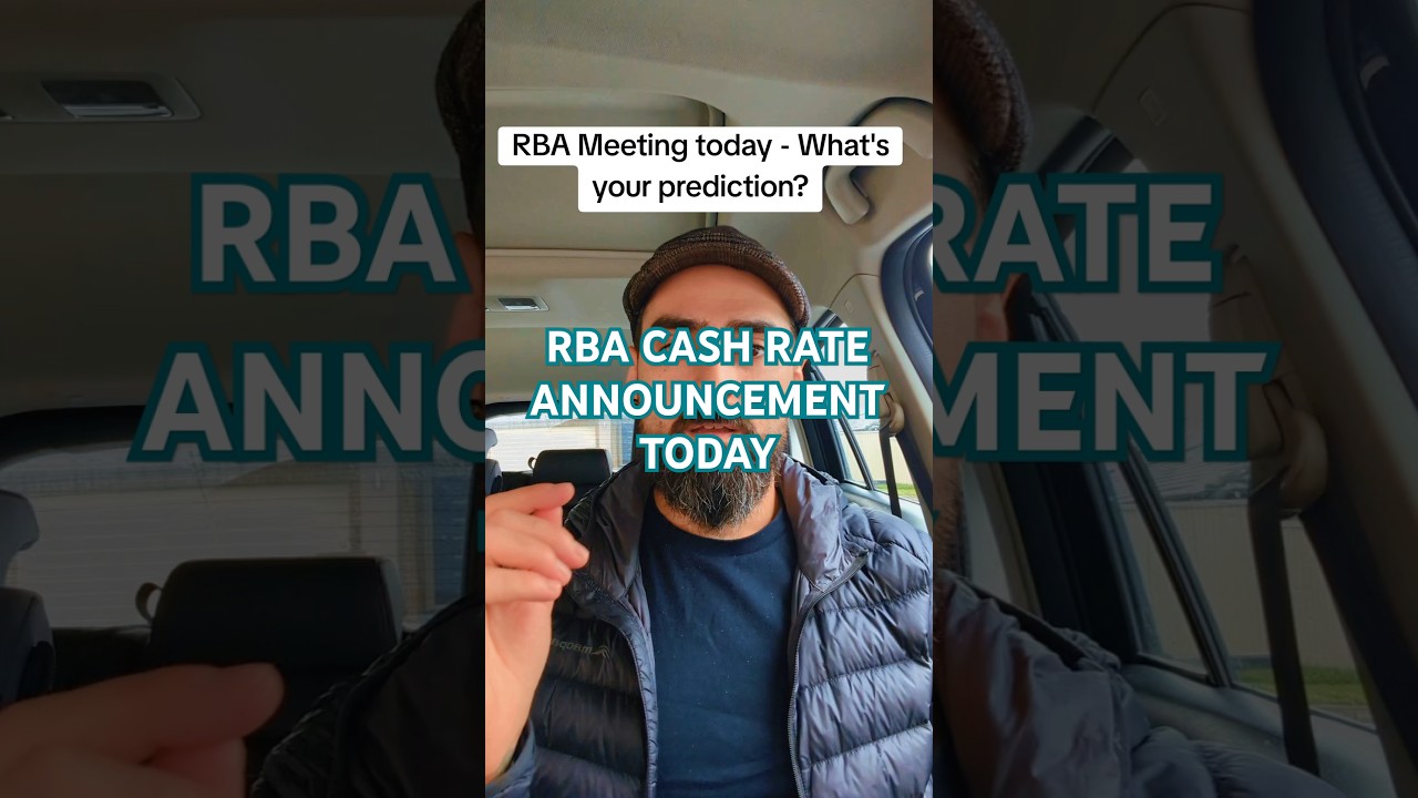 RBA Cash Rate Announcement Today! 