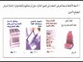 العروض التسويقية وحل نشاطات التعلم على كفاية الاتصال الكتابي كفايات 4