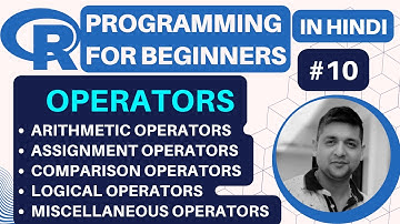 Operators in R || Arithmetic Assignment Comparison Logical | R Programming Tutorial in Hindi 10