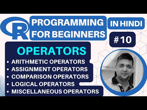 Operators in R || Arithmetic Assignment Comparison Logical | R ...
