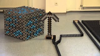 Domino Chain  Minecraft in 55,555 Dominoes  TPT 2013