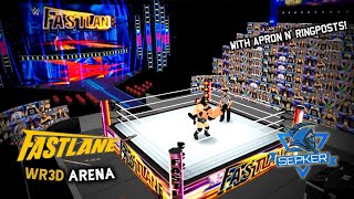 Fastlane 2021 Thunderdome Wr3D Arena By Sepker Wr3D Realistic Arena With Lights