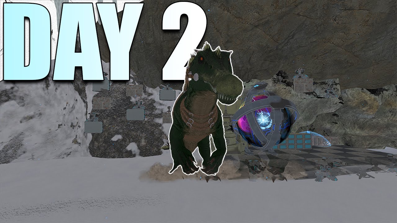 Defending Our Crouch Snow Cave 16 Hrs Into Wipe! | Ark PvP