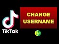 How to change TikTok username 2023 🕜 Iphone &amp; Android 📲 How to change your profile name on Tik Tok