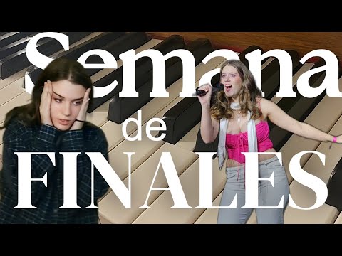 mi semana de finales estudiando artes escénicas [vlog]