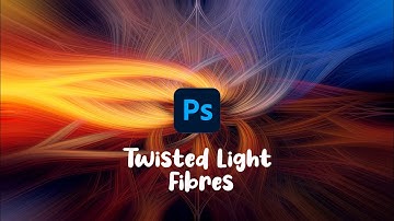 Twisted Light Fibers Effect [Photoshop Tutorial]
