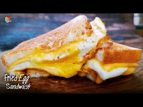 Fried Egg Sandwich | Fast & Easy Breakfast Recipe | Toasted Bread & Egg Sandwich Hack | Foodworks
