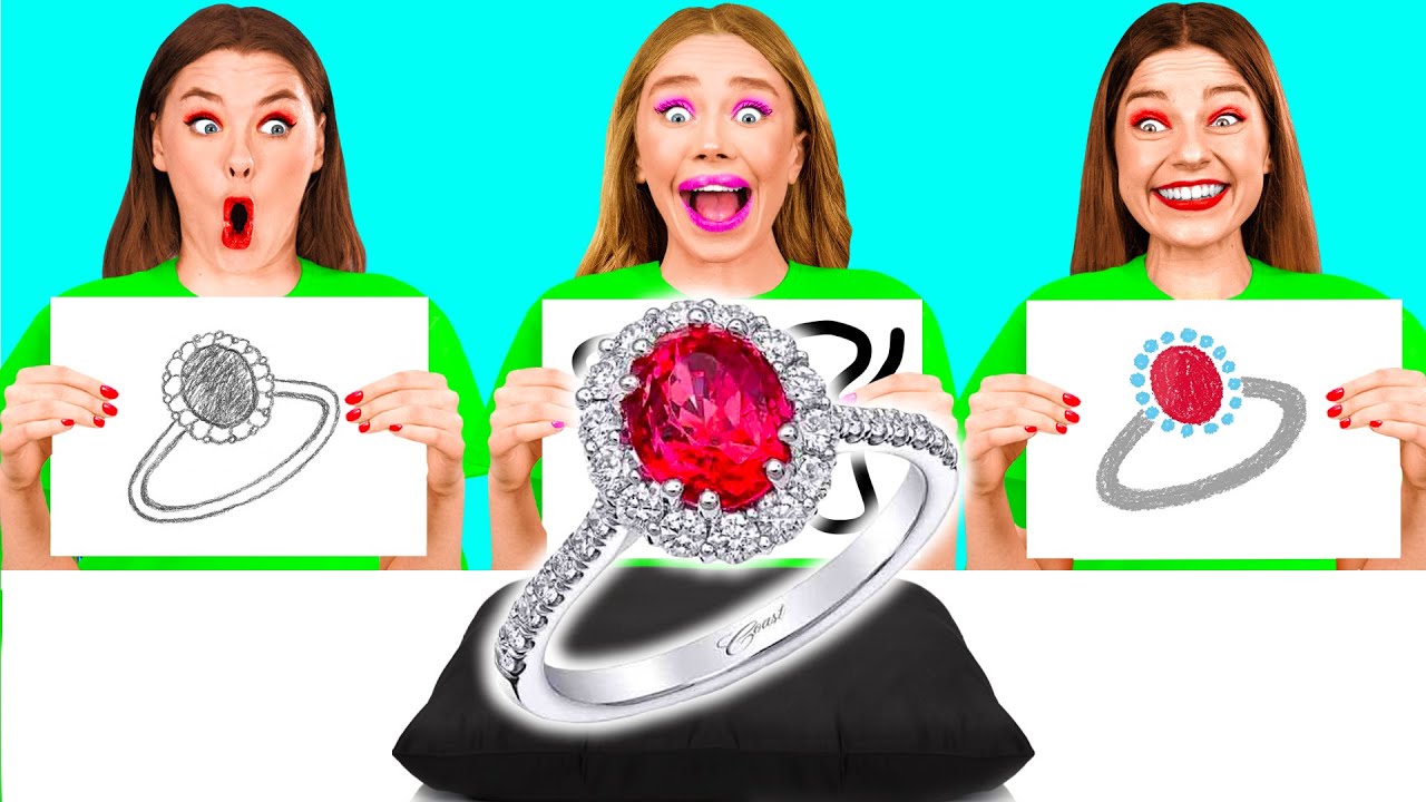 Кто Лучше Нарисует Предмет, Получит Его Челлендж