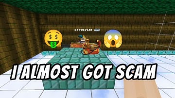HOW I ALMOST GOT SCAM IN SKYBLOCK|| BLOCKMAN GO #skyblock #blockmango #skyblockduplication