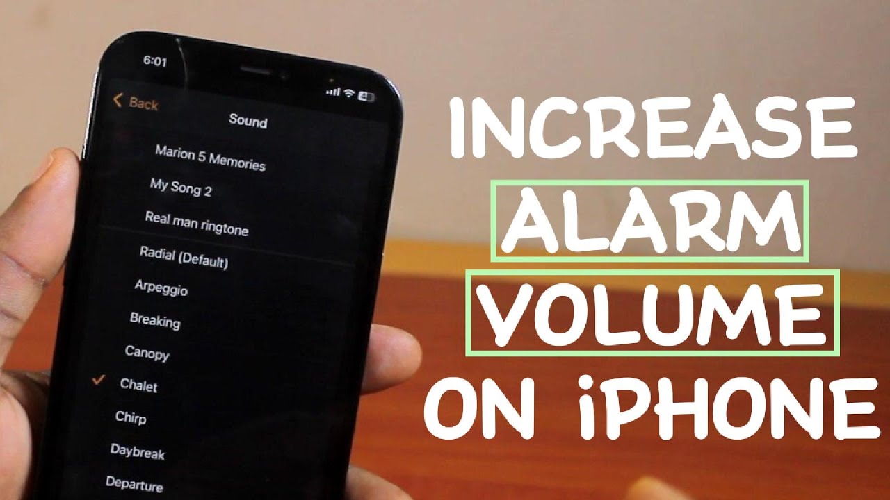 How to Increase Alarm Volume in iPhone - YouTube