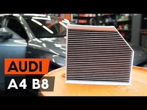 Kako zamenjati filter kabine na AUDI A4 B8 (8K2) Sedan [VODIČ AUTODOC]