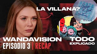 WANDA ES LA VILLANA EN WANDAVISION:  Teorías, easter eggs y referencias | Análisis capítulo 3