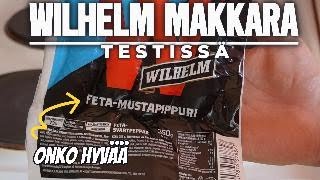 Wilhelm Feta-Mustapippuri Makkara testissä