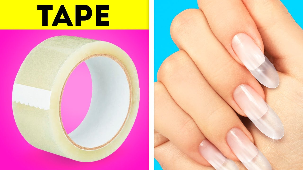 GENIUS NAIL ART IDEASAND HACKS YOU CAN EASILY MAKE AT HOME