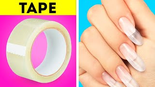 GENIUS NAIL ART IDEASAND HACKS YOU CAN EASILY MAKE AT HOME