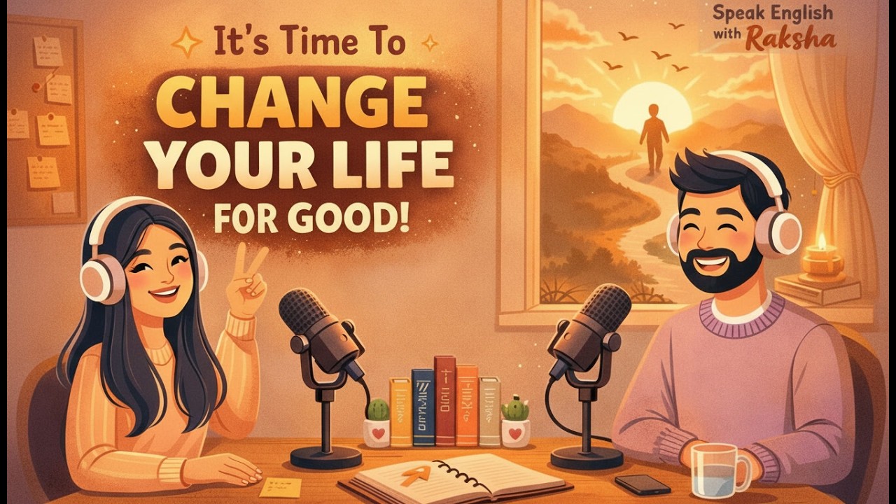 It’s Time to Change Your Life | Start Today | Speak English with Raksha
