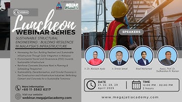 Mega Jati Academy Luncheon Webinar Extra Low Voltages Design And Construction