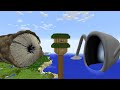 SURVIVING FROM DUNE SANDWORM AND SEA EATER in Minecraft 