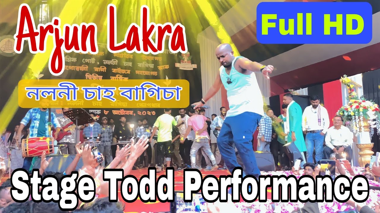 Vinsuriya Song By Arjun Lakra  Nalani Tea Estate Live Performance  Guijan Tinsukia Assam 