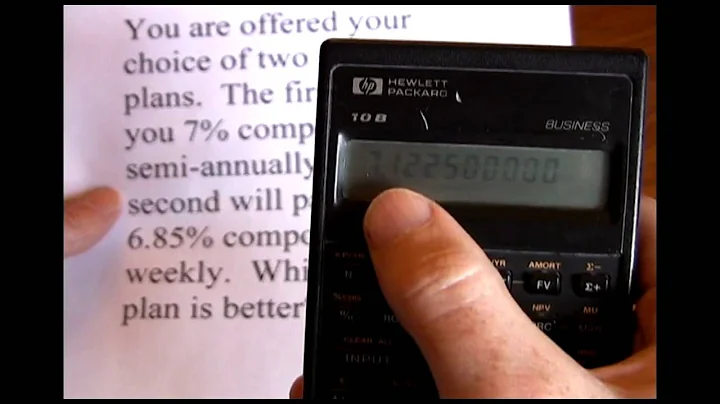 Effective Annual Rate HP