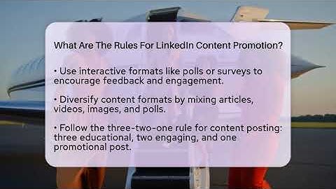 What Are The Rules For LinkedIn Content Promotion? - Everyday-Networking