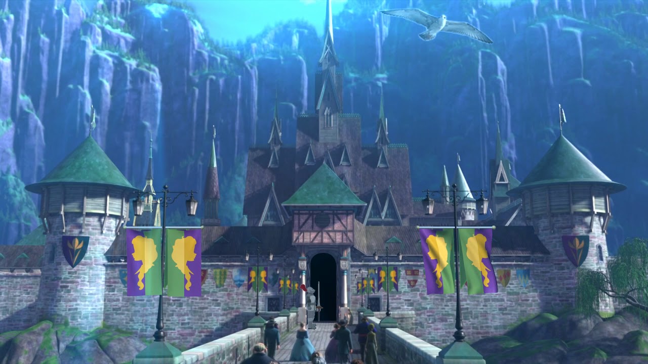 arendelle frozen castle