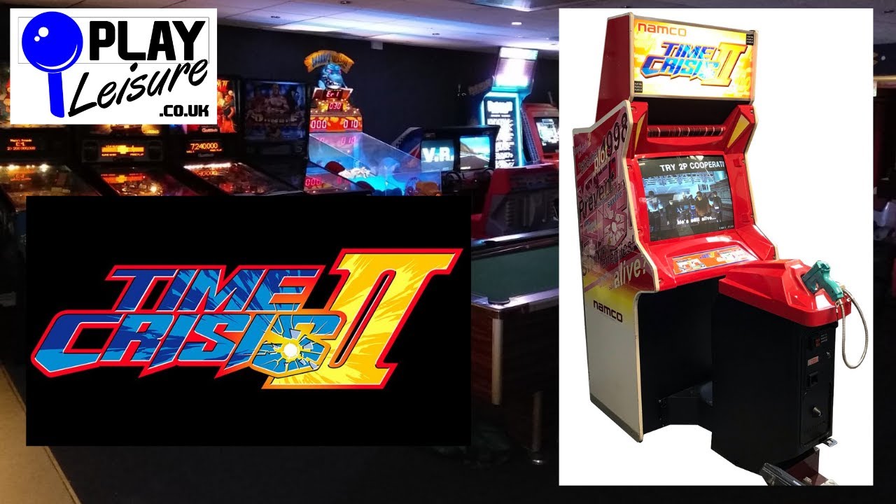 Stop NeoDyne Industries! Yep, it's Time Crisis 2 Arcade and the world needs your help...