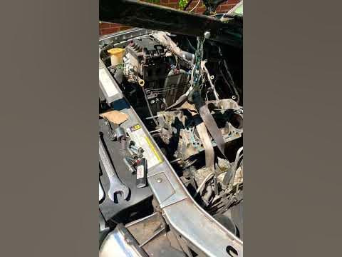 Chrysler 300 engine removal - YouTube