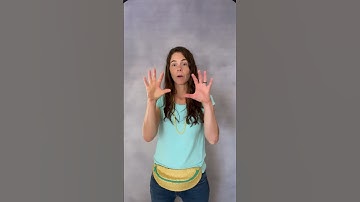 ASL Summer Bucket List Focus Vocabulary: Learn How to Sign Water Balloon in American Sign Language