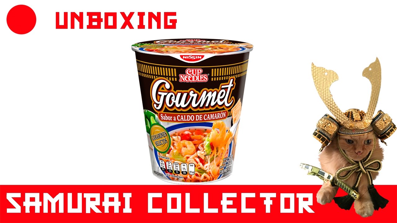 Cup Noodles Gourmet Camarón México YouTube