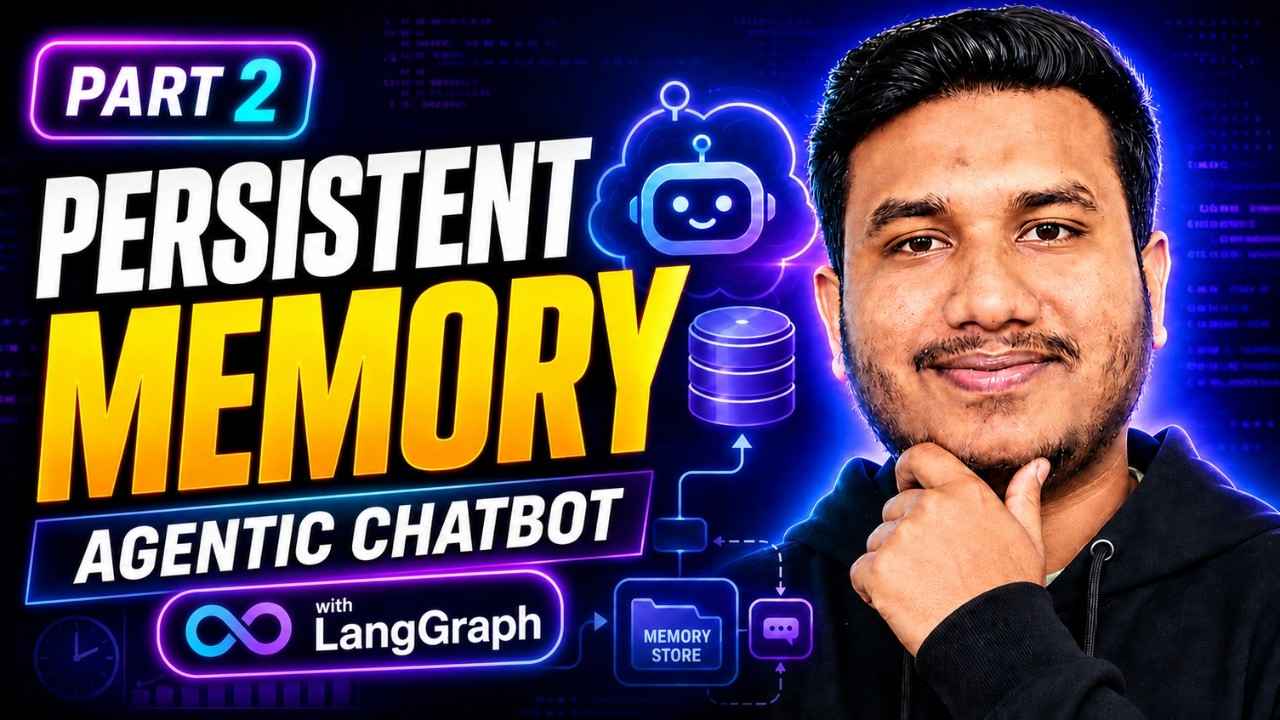 14. Why Persistence is Required in LangGraph | Agentic Chatbot Part 2 | Agentic AI Course