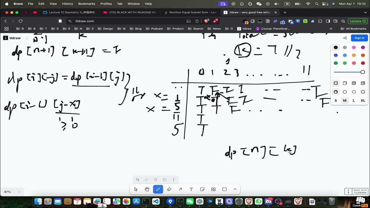 416 Partition Equal Subset Sum - YouTube