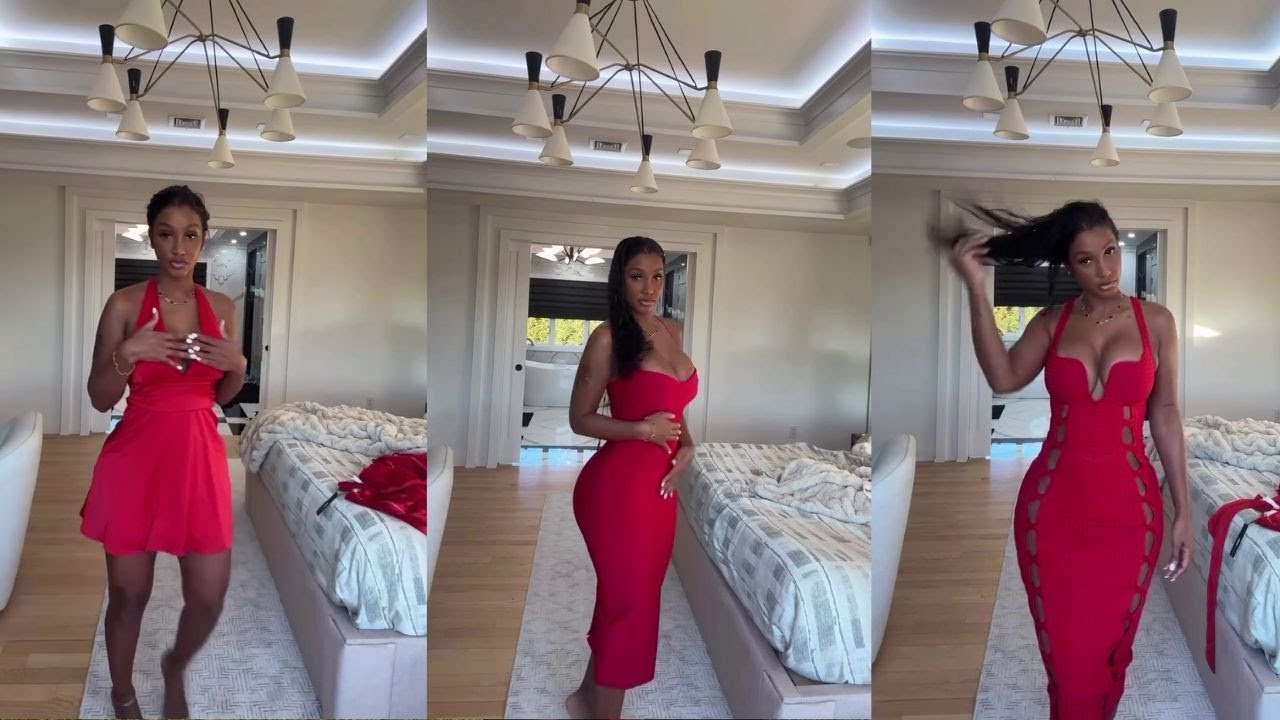 bernice burgos red dress Bernice Burgos SLAYS Valentine's Day in 3 🔥 Looks! | Fashion Icon Alert