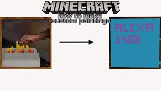how to make custom paintings   | MCPE | screenshot 5