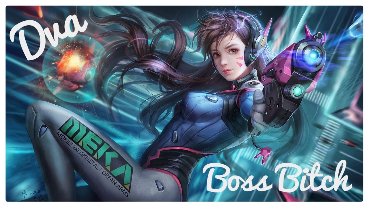 dva | boss bitch | overwatch montage - YouTube