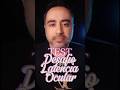 TEST DESAFIO DE LATENCIA OCULAR. #shorts #SergioCognitivo #RetoMental #AgilidadVisual