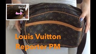 Auth Louis Vuitton Monogram Reporter PM Crossbody Shoulder Bag M45254 -  e53900f