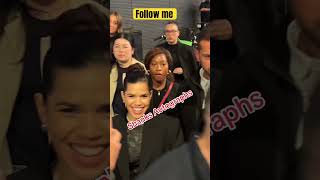 America ferrera hits london to promote nee Film THE LOST BUS .