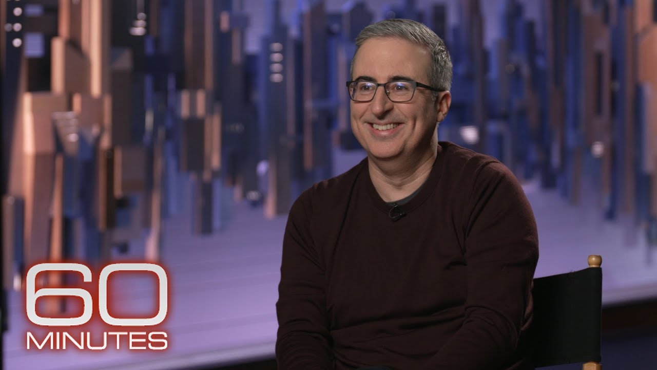 ⁣John Oliver | Sunday on 60 Minutes
