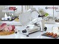 Hendi slicer profi line 250 210000 with non stick coasted blade 975749