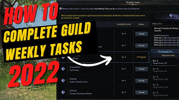 {Lost Ark} Guild Weekly Tasks