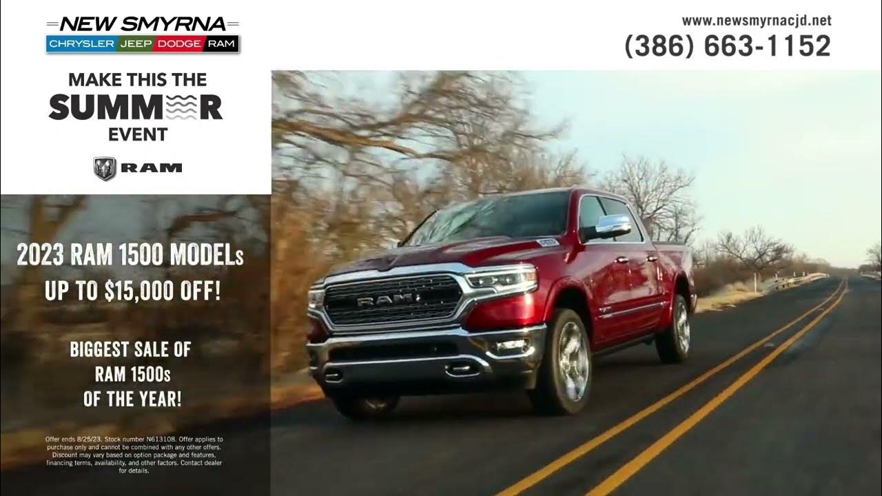 RAM Truck sale at New Smyrna RAM - YouTube
