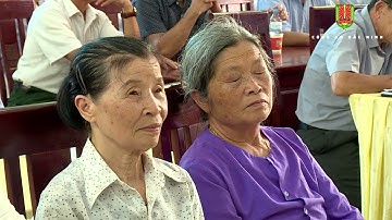 Thứ trưởng Trần Quốc Tỏ tiếp xúc cử tri phường Bồng Lai thị xã Quế Võ