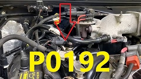 Causes and Fixes P0192 Code: Fuel Rail Pressure Sensor “A” Circuit Low